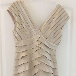 Adrianna Papell Evening Gown with Ruffles